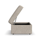 Sky - Storage Ottoman - Light Gray - Atlantic Fine Furniture Inc