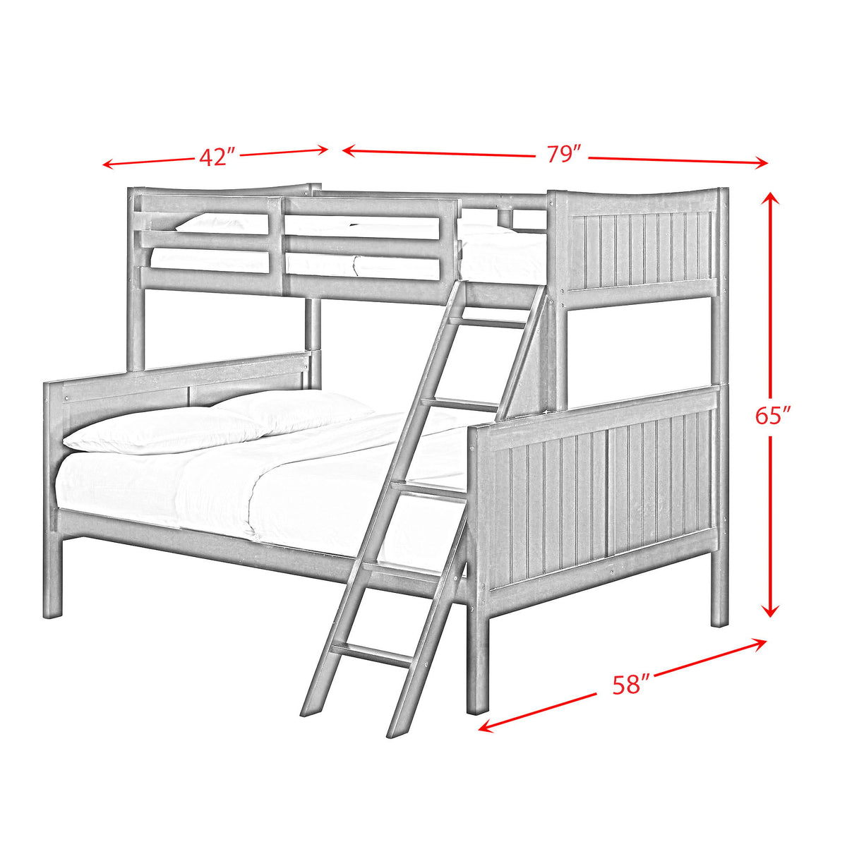 Sami Bunk in Dark Brown by Elements International, view 41