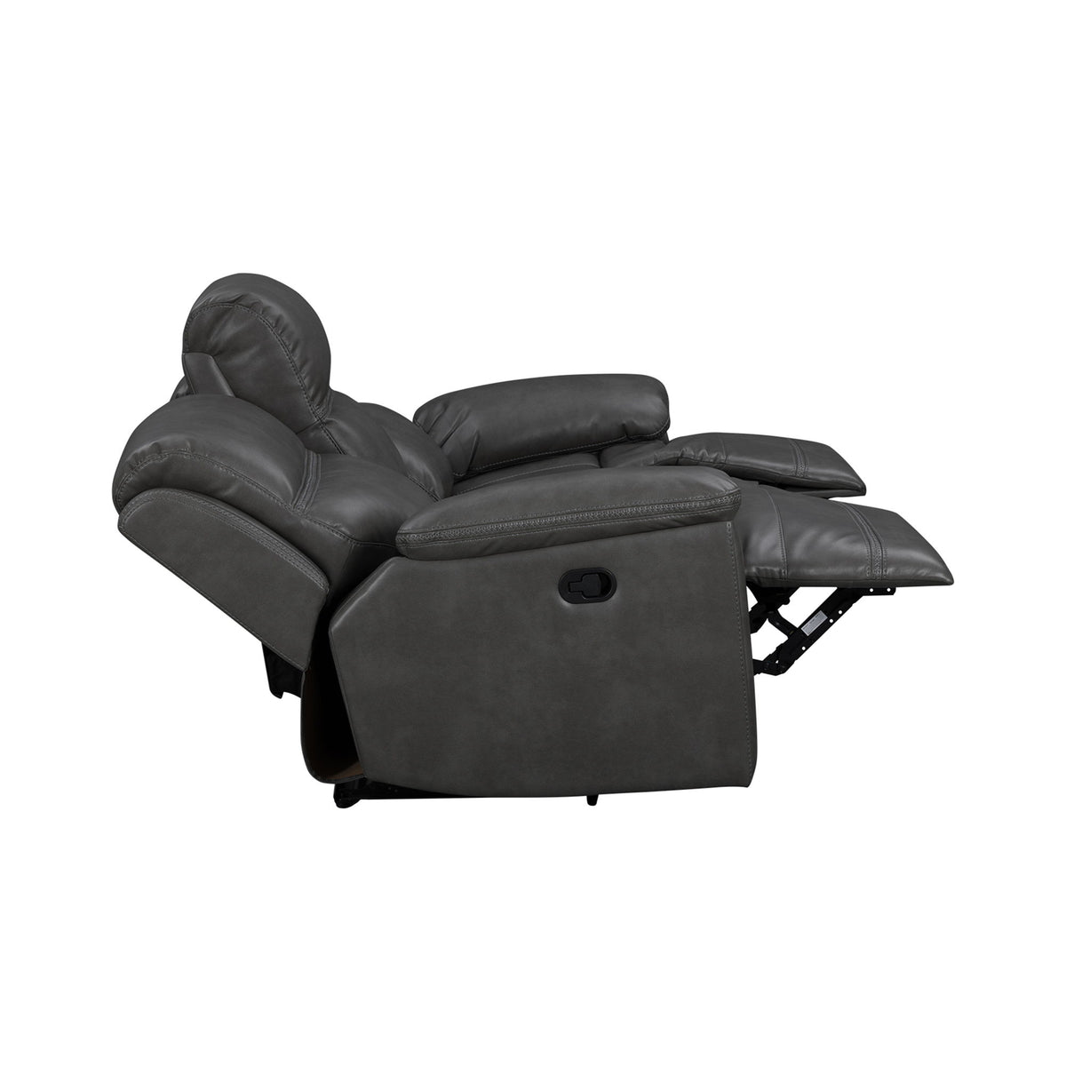 Camaro Motion Sofa in Nugget Gray by Elements International, view 6