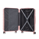 3 Pieces Set 20" / 24" / 28" Spinner Wheel Luggage With Combination Lock