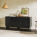 Scandi - Sideboard With Beveled Drawers
