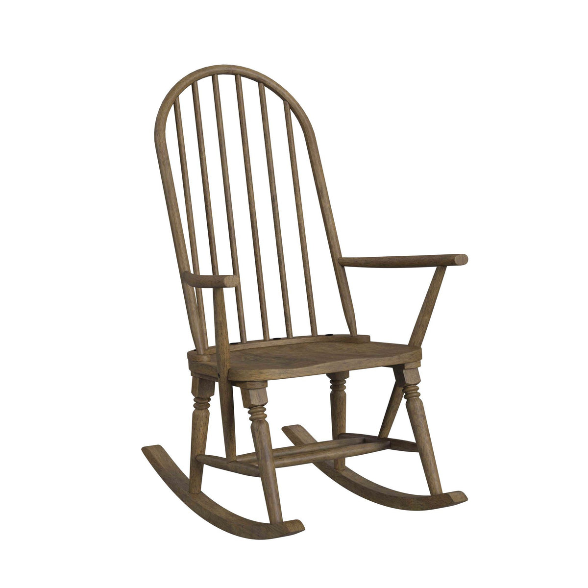 Heritage & Home Rocking Chair in Oak Brown by Elements International
