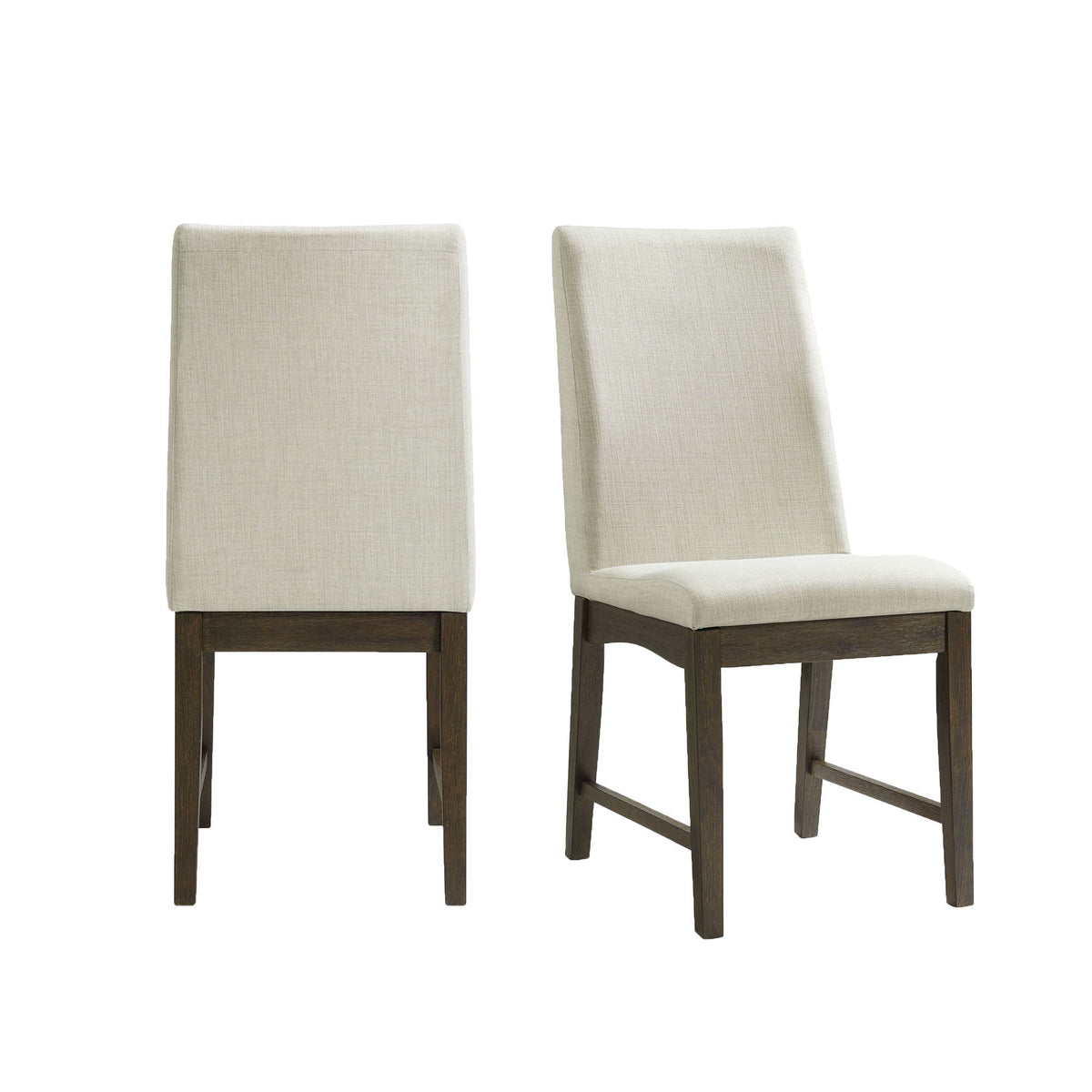 Dapper Dining Side Chair (Set of 2) in Beige by Elements International, view 2