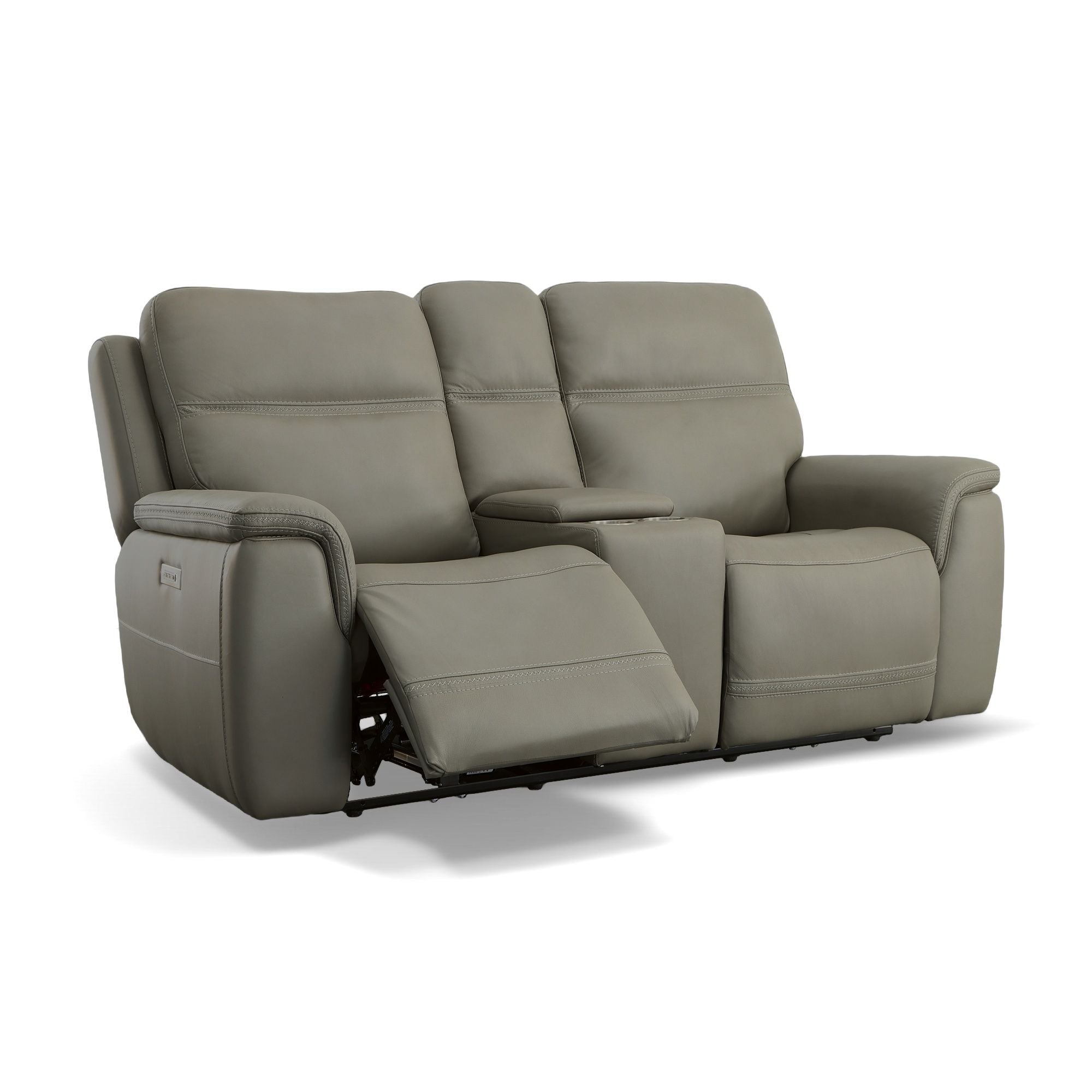 Sawyer - Power Reclining Loveseat With Console, Power Headrests, Lumbar