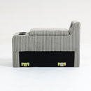Modular Sofa Coffee Table With Storage Function, Cupholders, USB Ports