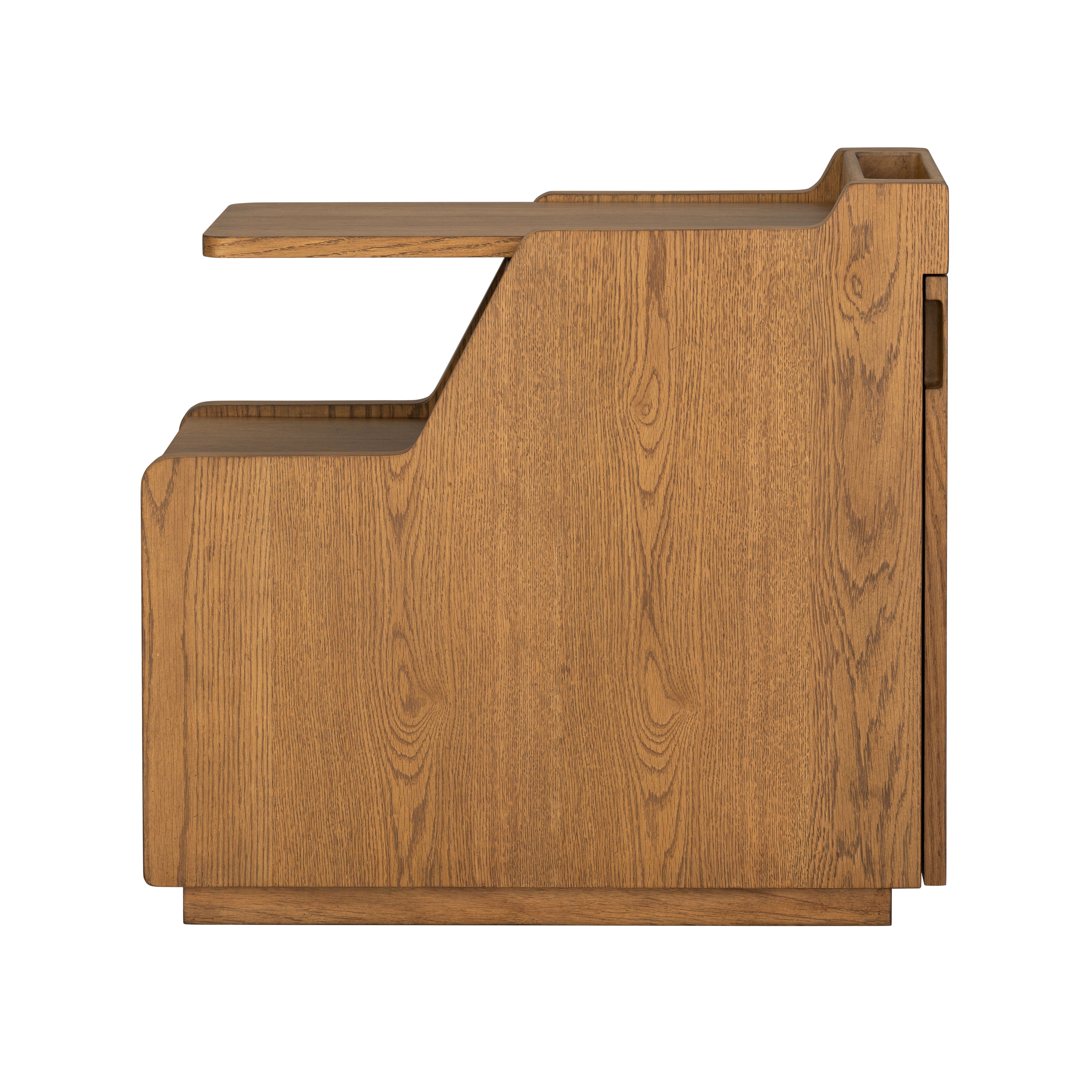 Sidekick - Smart Side Table - Light Brown