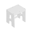 Daybed With Storage Shelves And Lockers, Multi Functional Bed With Study Desk And Matching Stool