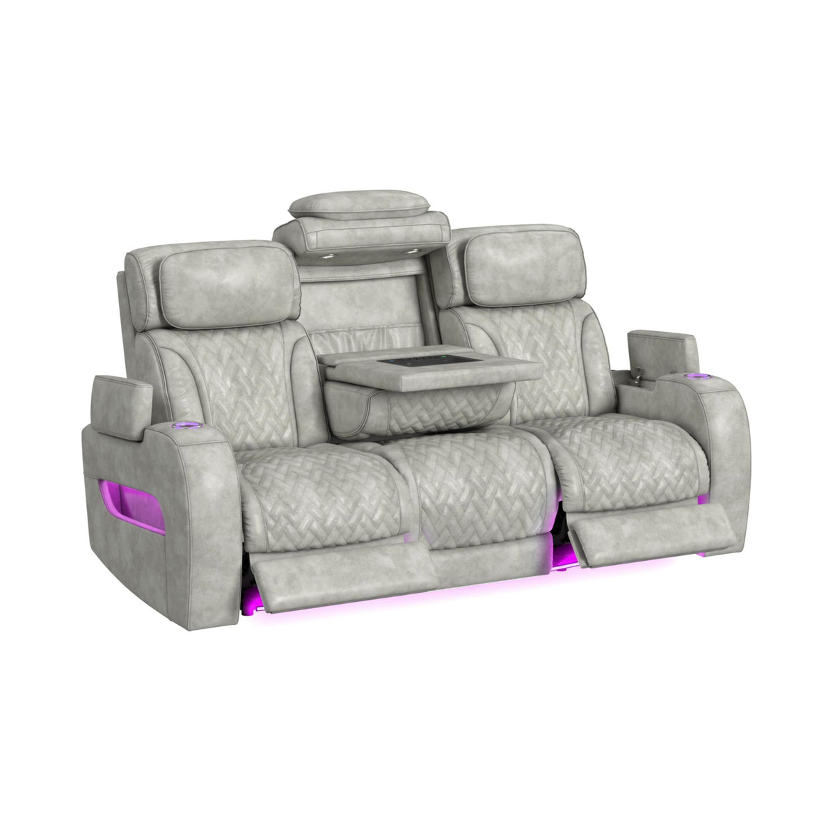 Prime Time Sofa Set in Black by Elements International, view 48