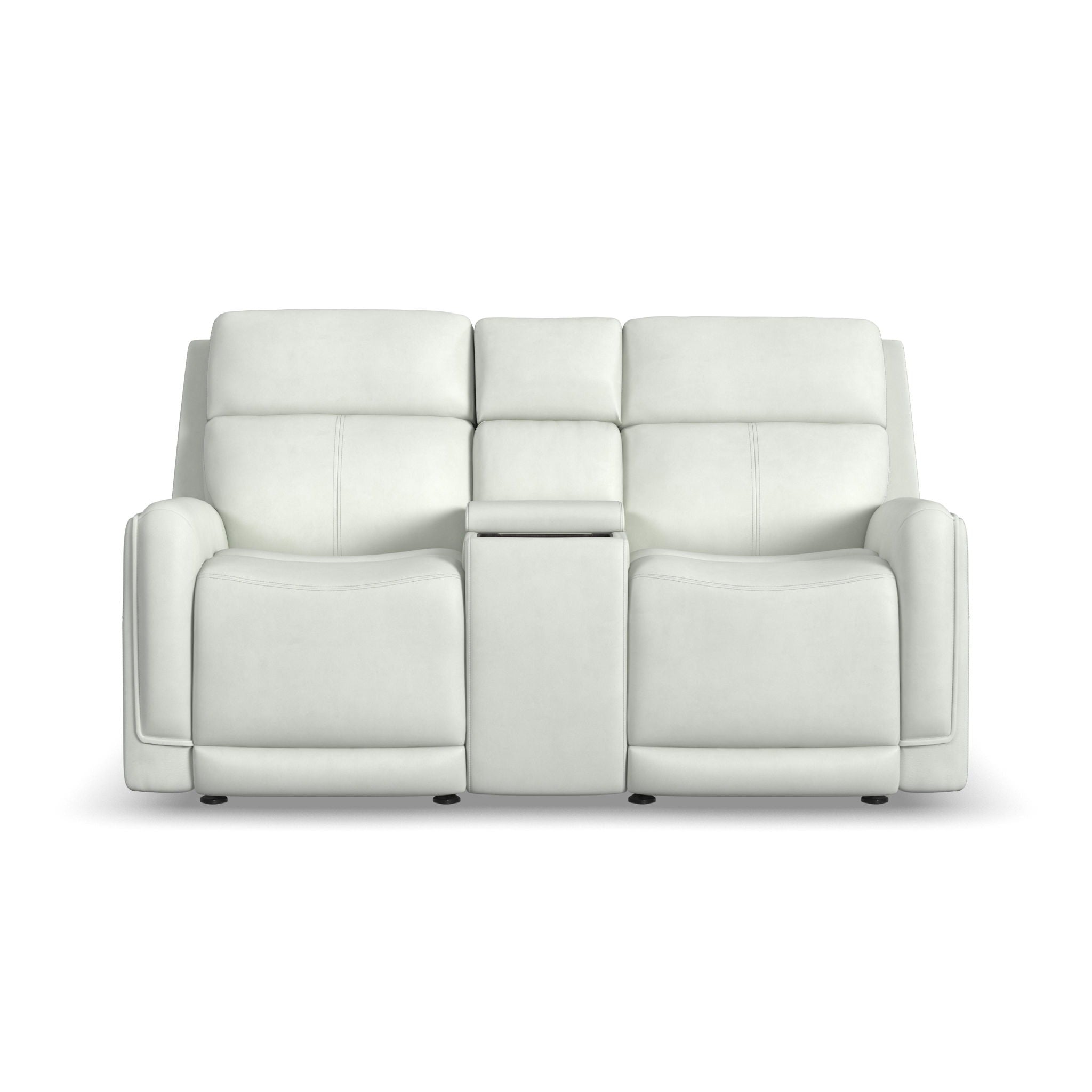 Alister - Power Gliding Loveseat With Console, Power Headrests & Lumbar