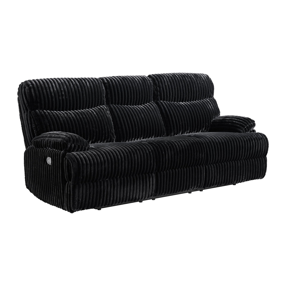 Admiral Motion Sofa in Black by Elements International
