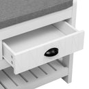 Hall Tree With 6 Hooks And Hinged Lid, Coat Hanger, Storage Bench, 3 In 1 Design