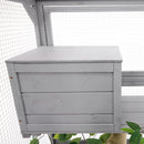 Outdoor Cat House, Diy Cat Enclosure Catio With Double Enter Doors