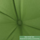 2 Piece High Back Patio Chair Cushion Set