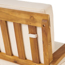 Outdoor Chat Set With Coffee Table And Loveseat