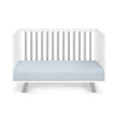 Livia - 3-in-1 Convertible Island Crib - White Frame