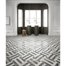 Elegant Waterjet Polished Marble Tile For Floor And Wall