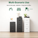 Modern Drawer Metal Vertical File Cabinet With Lock And Card Slot For Office