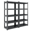 Industrial Heavy Duty Metal Garage Shelving Unit, Adjustable Storage Rack