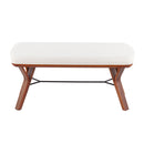 Folia - Mid Century Modern Bench