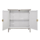 2 Door Cabinet, Suitable For Bedroom - Light Gray