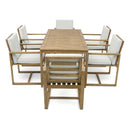 Patio Dining Set Outdoor Dining Table And Chair Set With And Removable Cushions For Patio