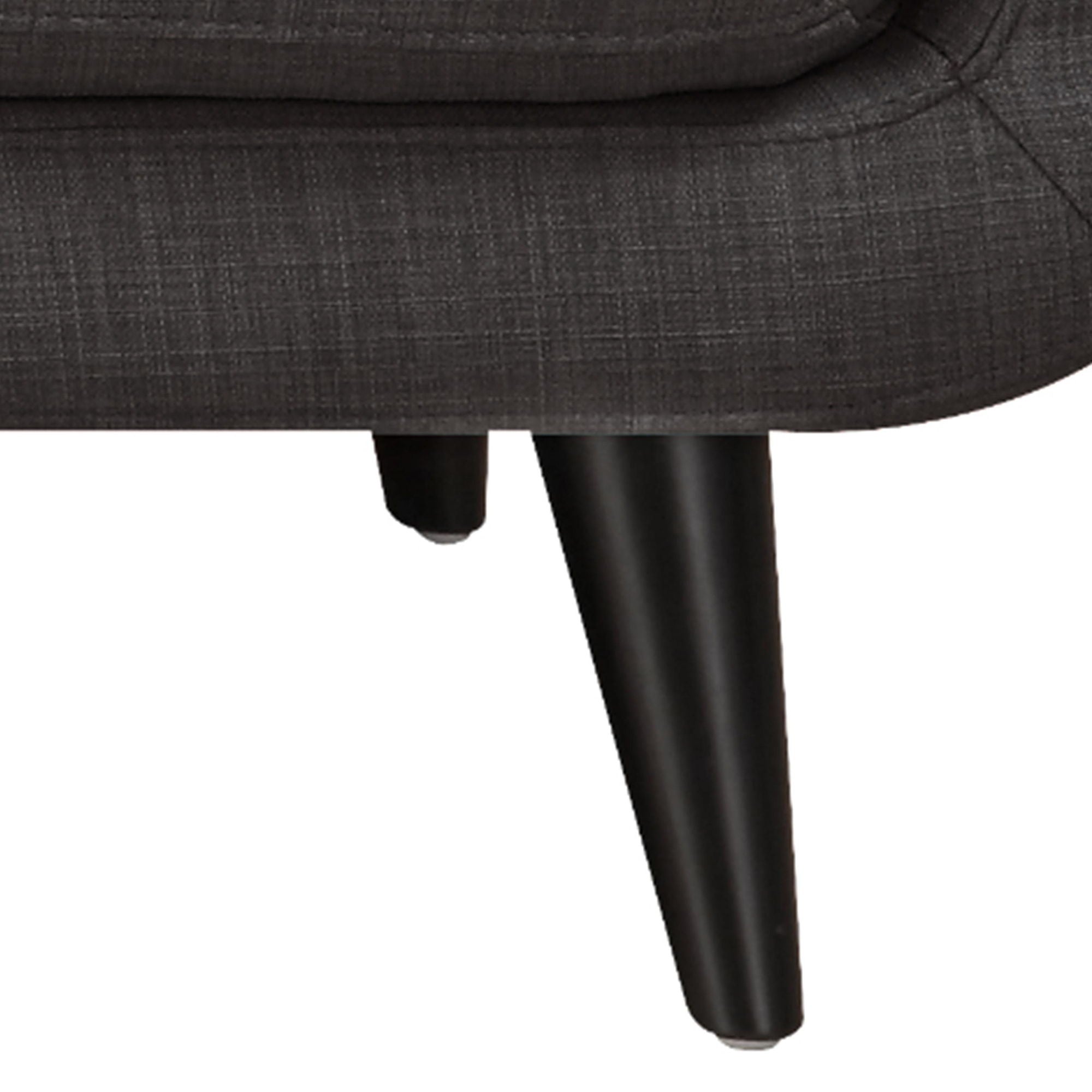 Hadley 4480 Kd Chair in Dark Gray by Elements International, view 15