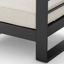 Maya Bay - Loveseat - Black / Beige