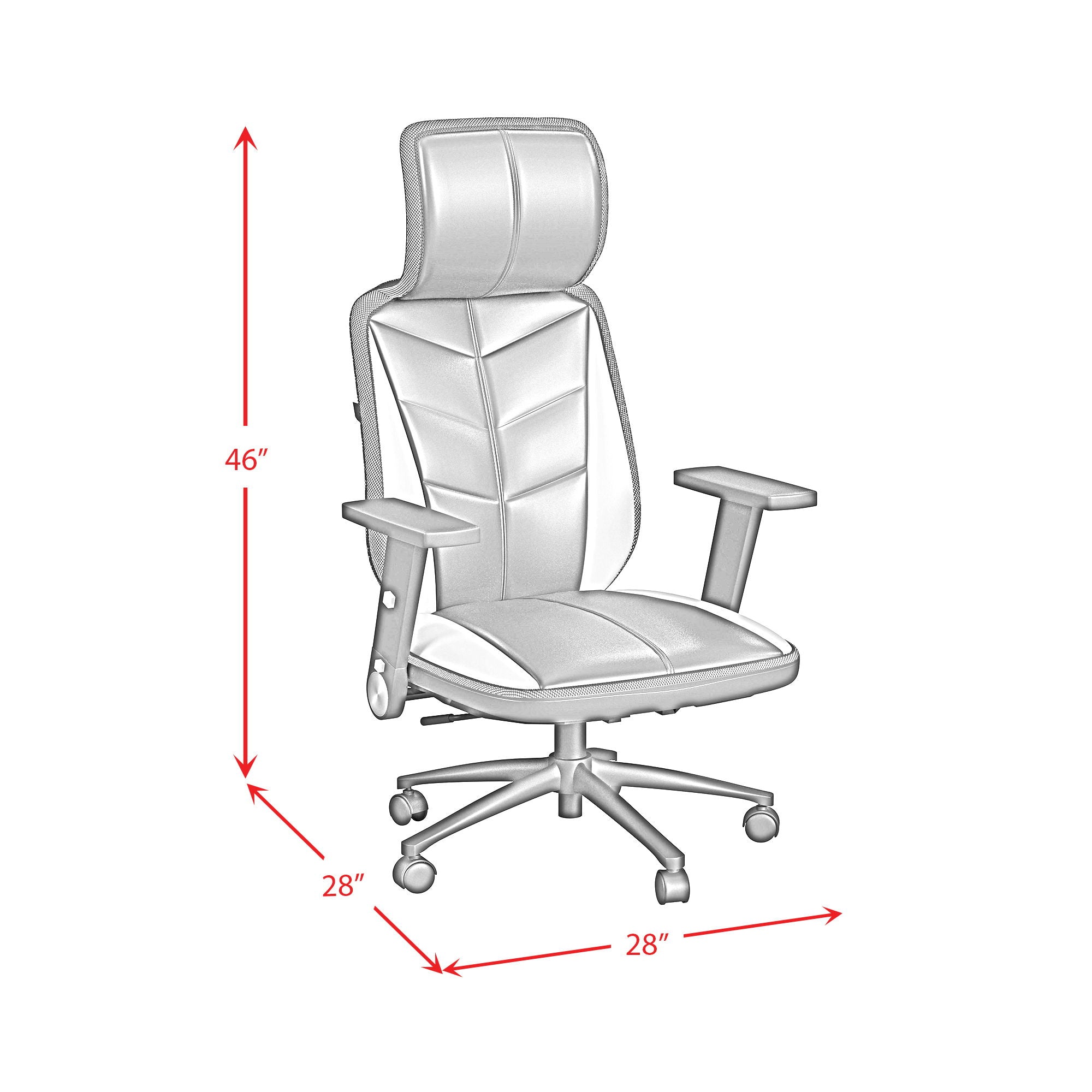 Rollins - Gaming Chair With LED And Speaker