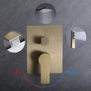 Modern 10" Wall Mounted Rainfall Shower Head System