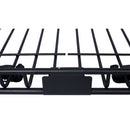 Motoring Rooftop Cargo Carrier Basket Steel, Universal Fit Roof Rack
