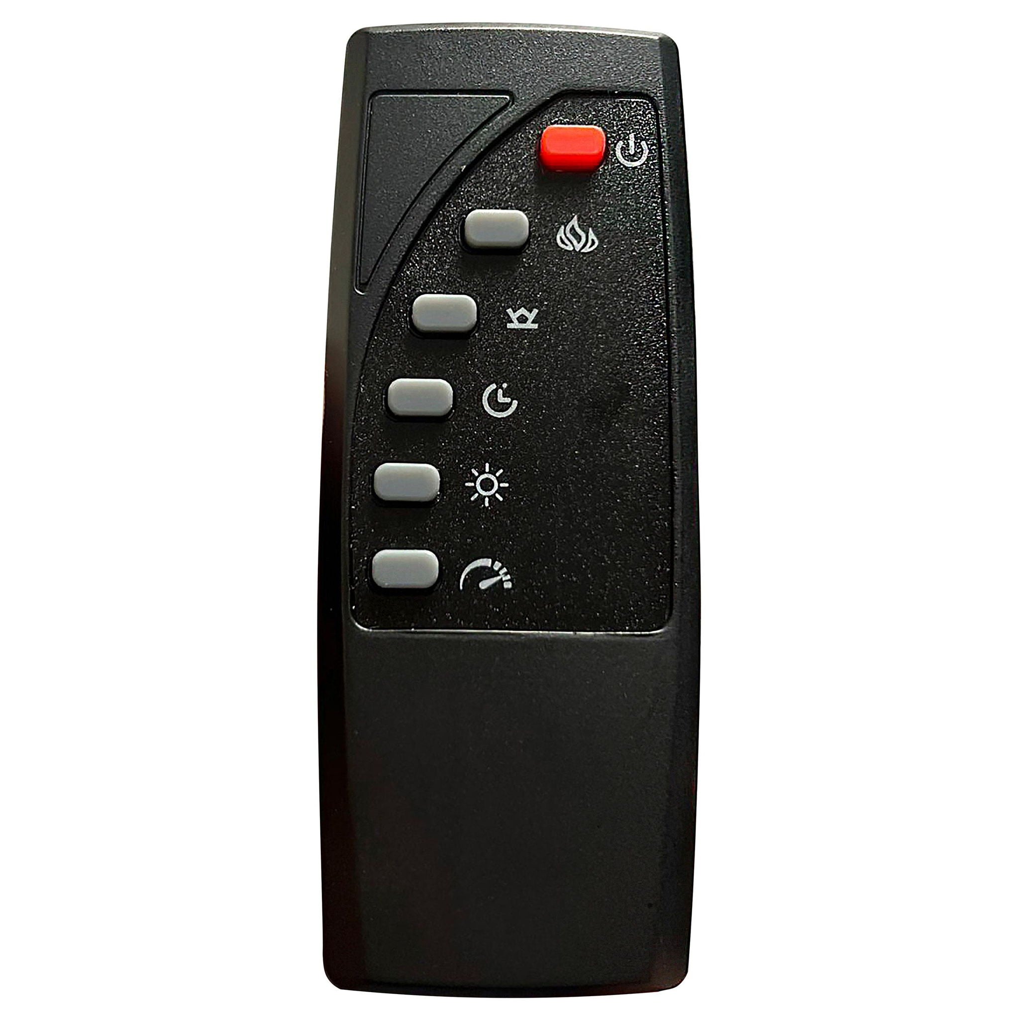 Tisdall Upholstered Cal King Flame Visualizer Bed Cream