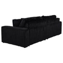 Jacana - Corduroy Upholstered Dual Power Chaise Sofa