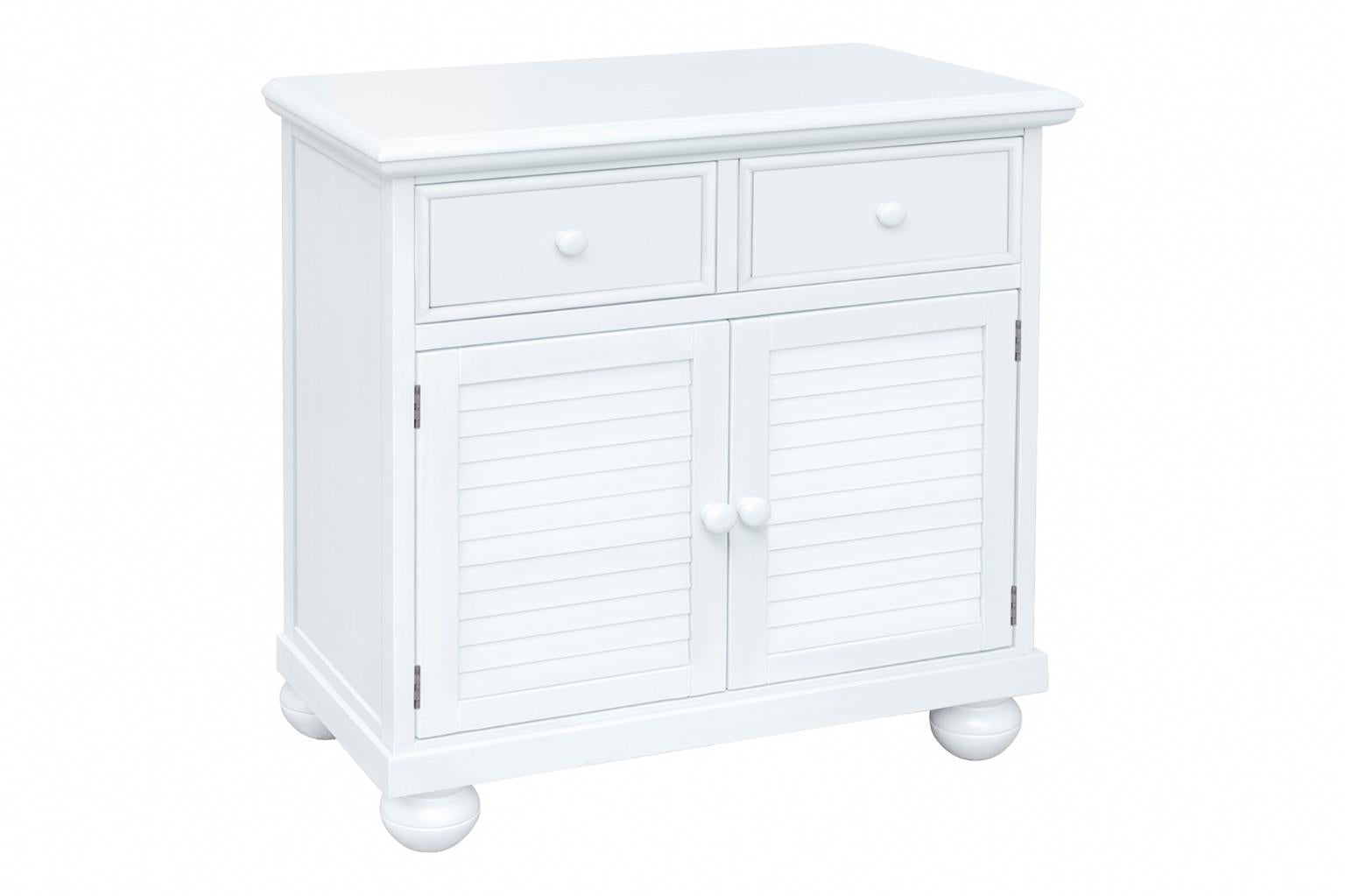 Beachfront Cabinet (2 Dr / 2 Door) (White)