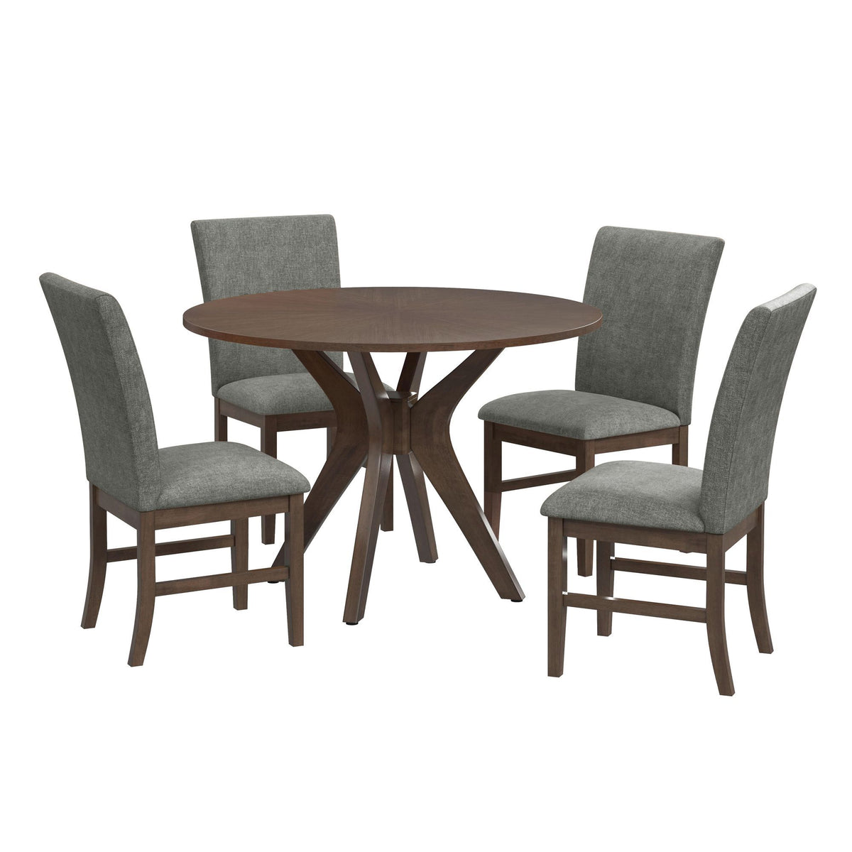 Santa Barbara Standard Height Dining Set in Blue by Elements International, view 12