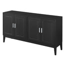 4 Door Sideboard Storage Cabinet With Door Shelf
