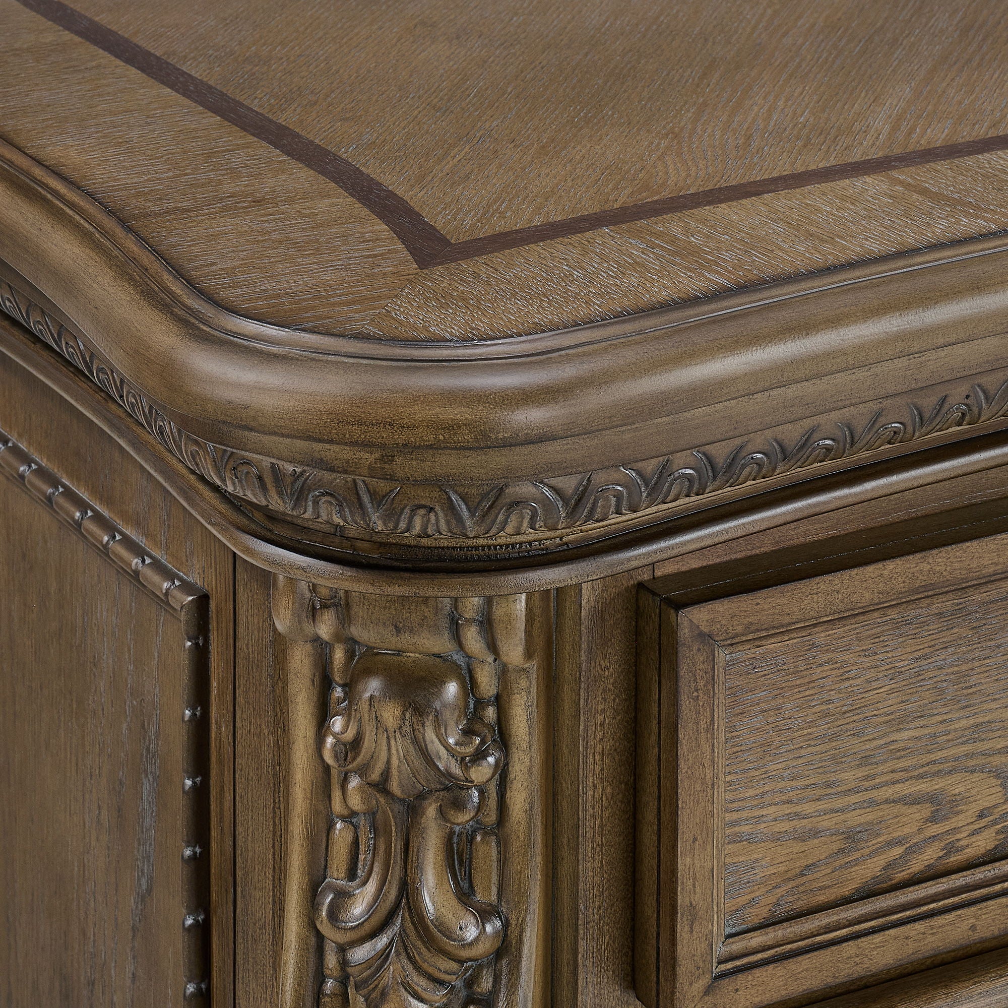 Madison Park Server in Walnut by Elements International, view 9