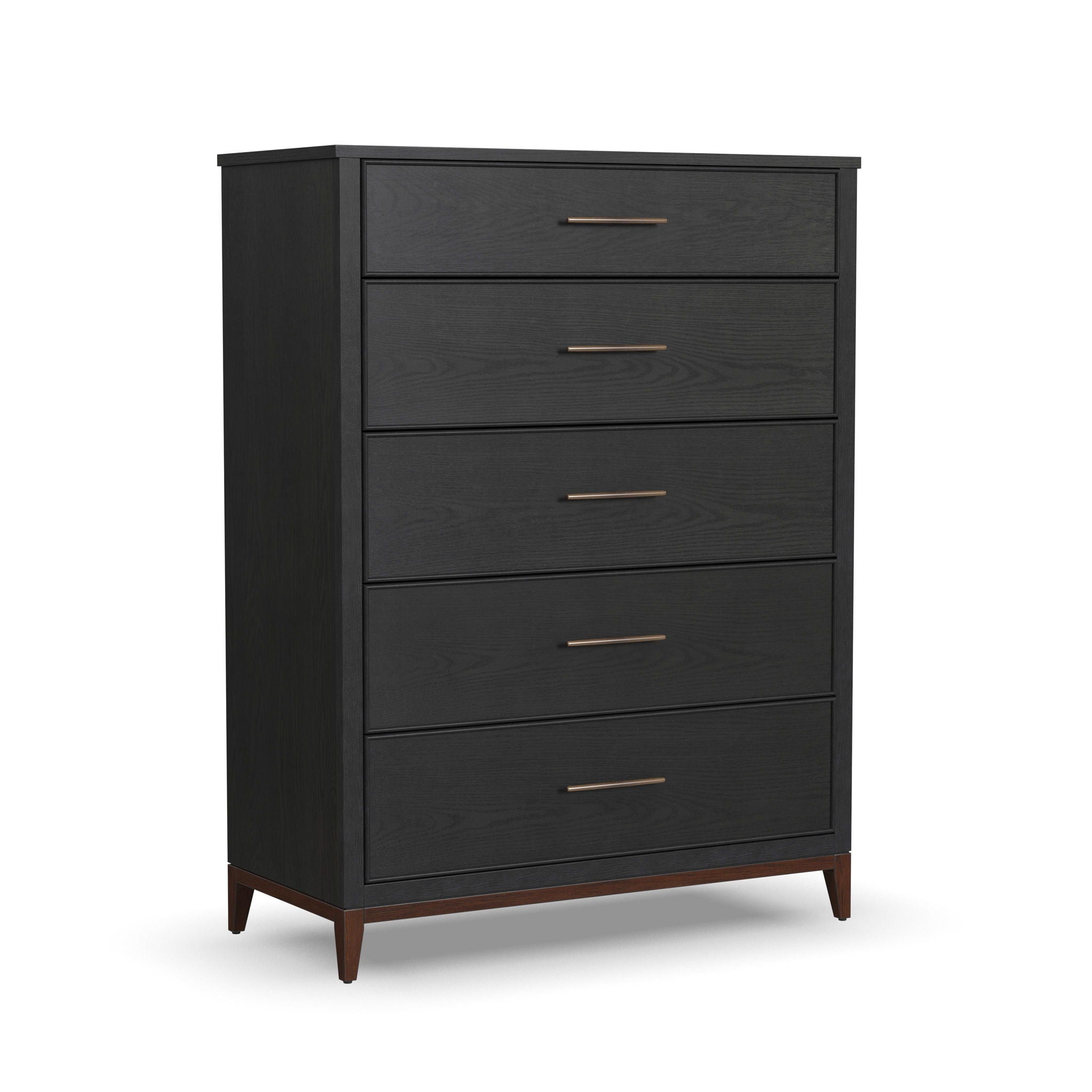 Waterfall - Drawer Chest - Black