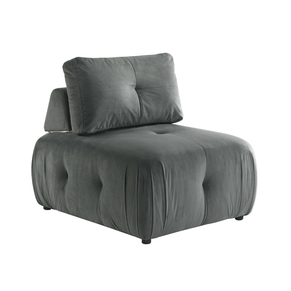 Nahla Modular Chair in Beige by Elements International, view 4