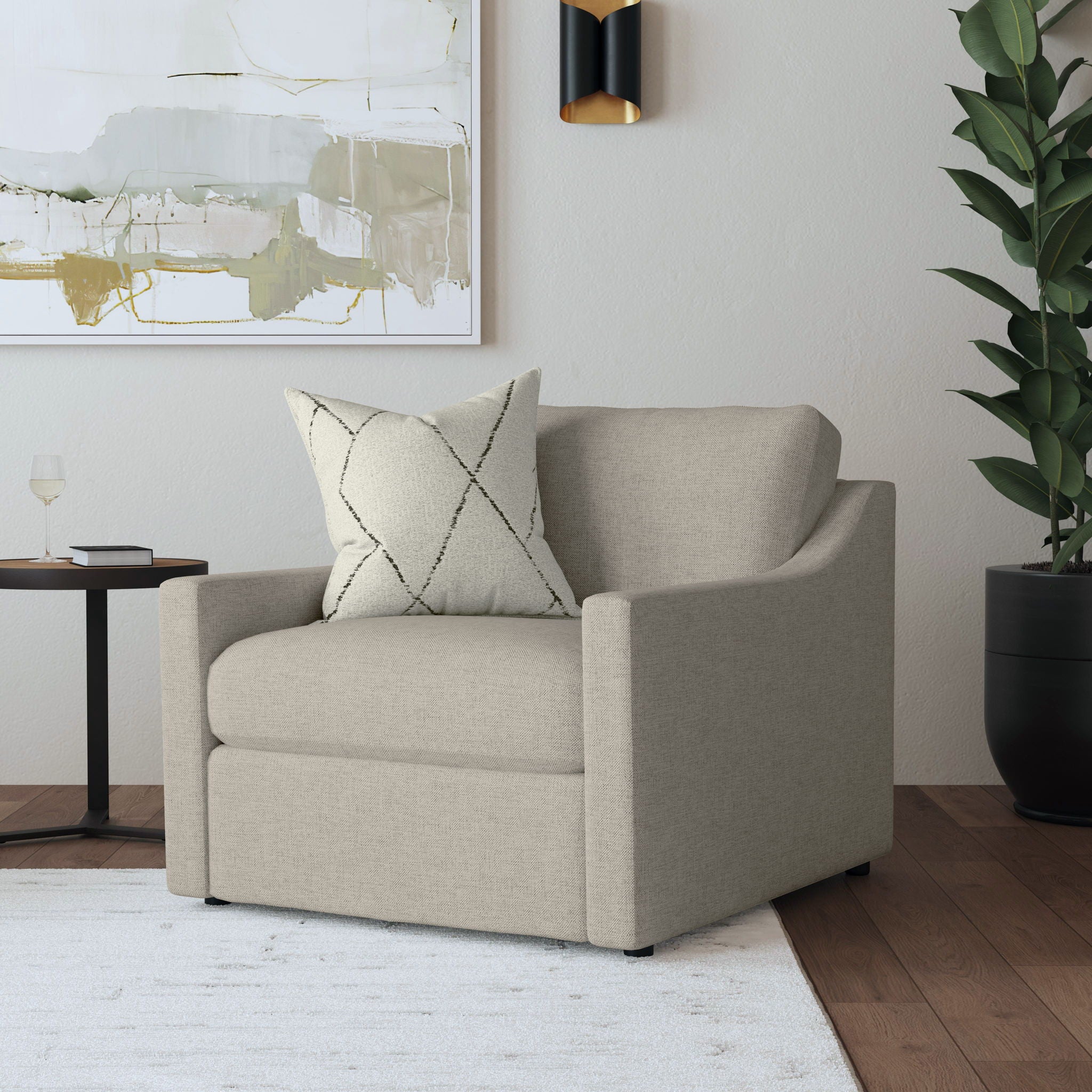 Sky - Fabric Upholstered Chair