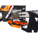 58Cc Gasoline Chainsaw 20" Bar For Wood Cutting With Oregon Chain And Bar - Orange