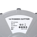 Portable Electric Corded Circular Concrete Saw 14" Wet / Dry Cutter 2600W Green Steel With Water Line & Guide Roller - Green