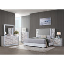 Moon - Marble Buffet - White