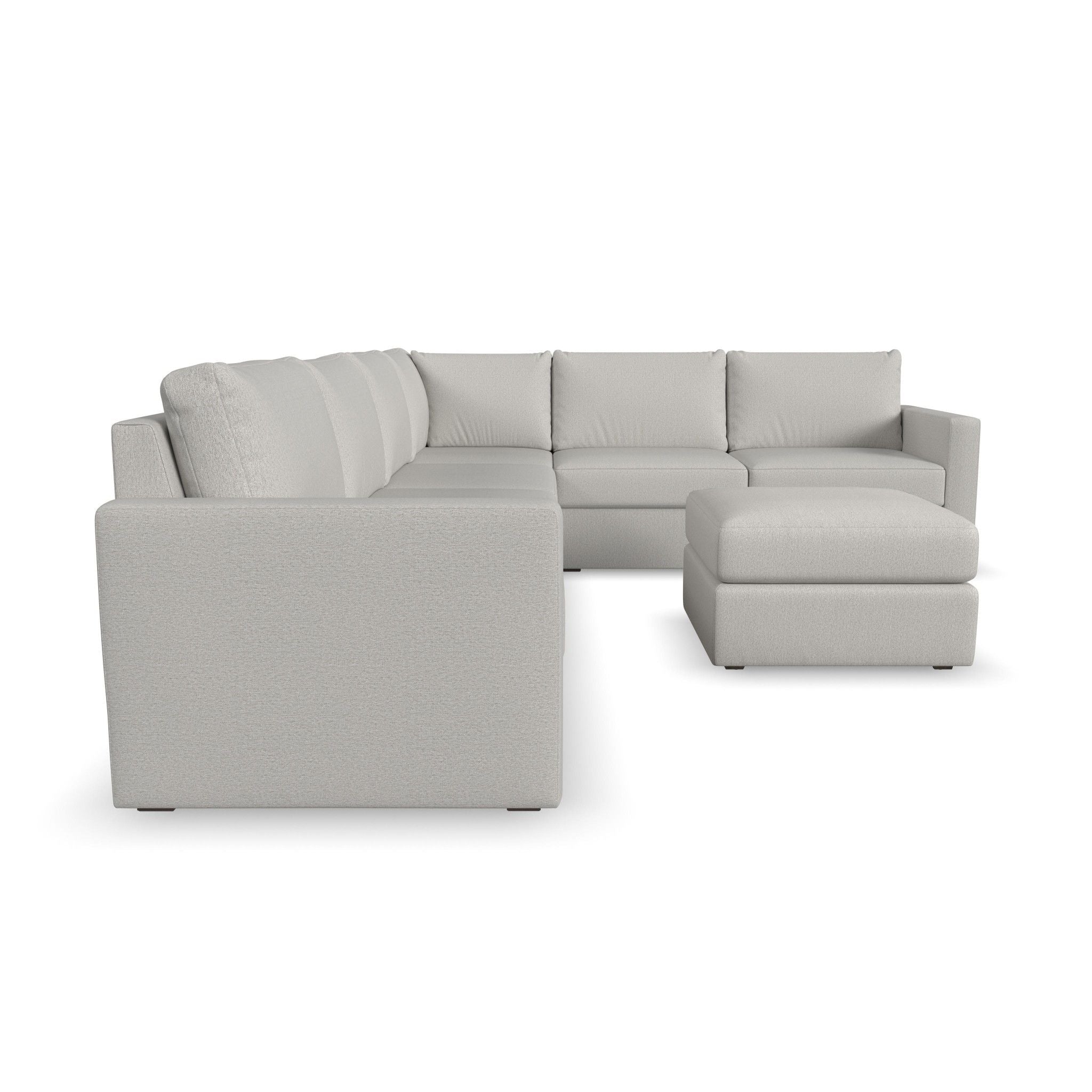 Flex - Sectional with Standard Arm and Ottoman