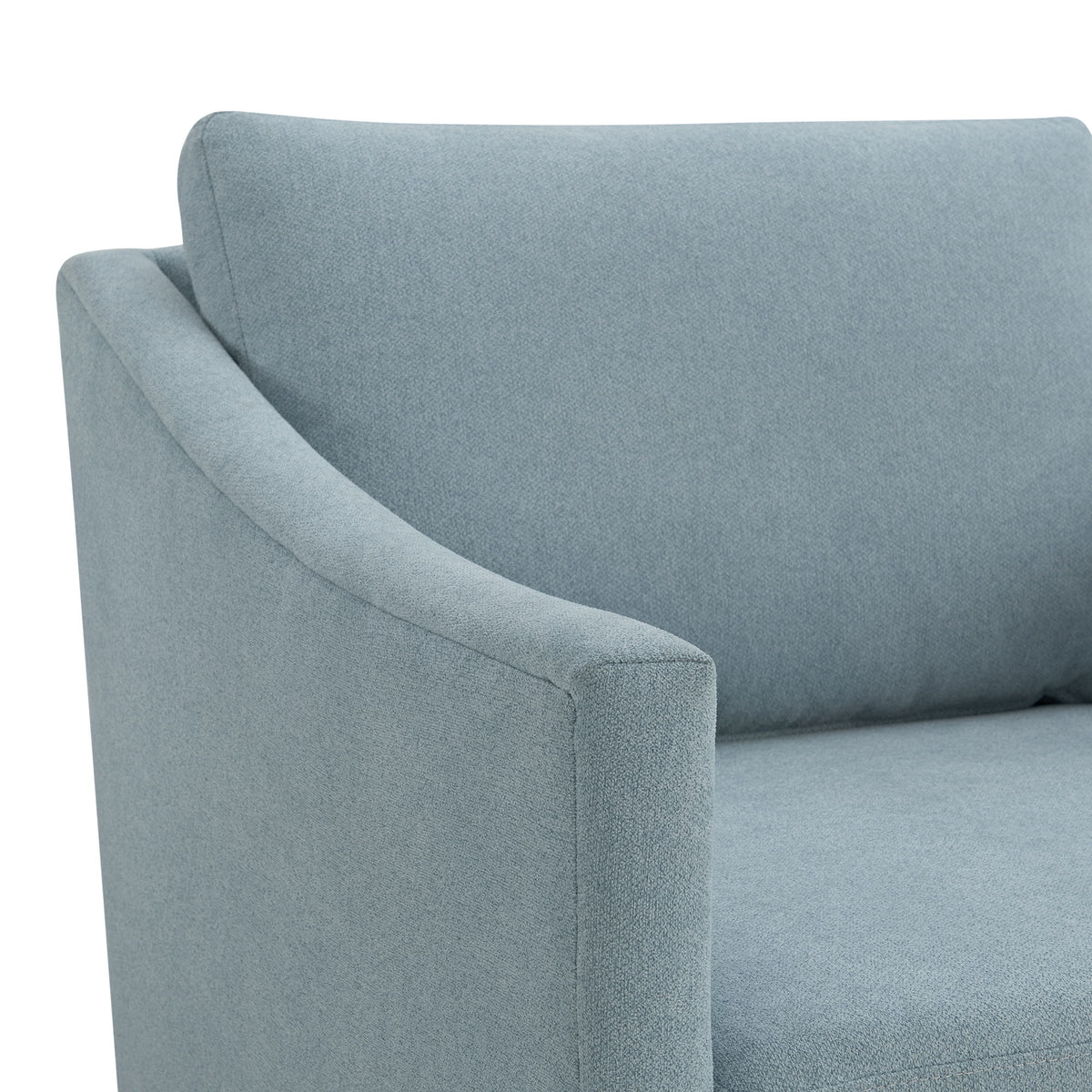 Acacia Swivel Chair in Gray by Elements International, view 10