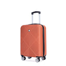 4 Piece Lightweight Suitcase, Makeup Box, Aircraft Wheels
