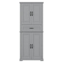 Bathroom Storage Cabinet With Multifunctional Storage Space, Drawer With Slide Rails, Adjustable Shelf