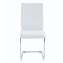 Luxury Simple Arch Chair, High Resilience With Metal Legs