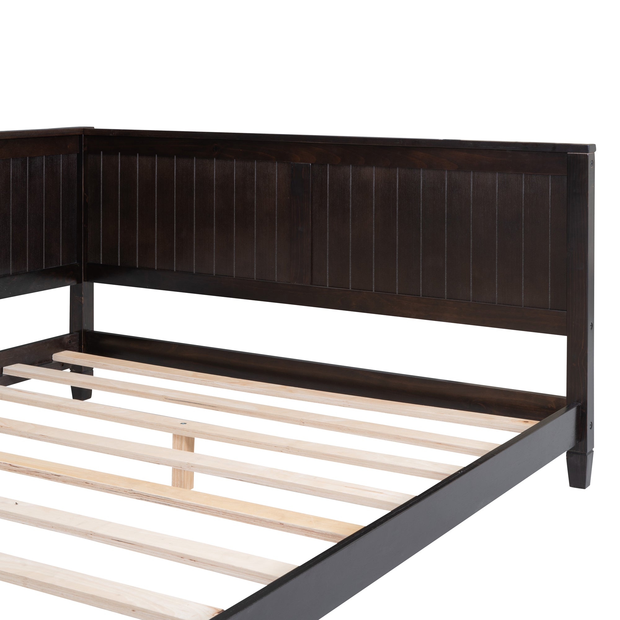 Full Size Wood Daybed/Sofa Bed, Espresso - Atlantic Fine Furniture Melbourne FL