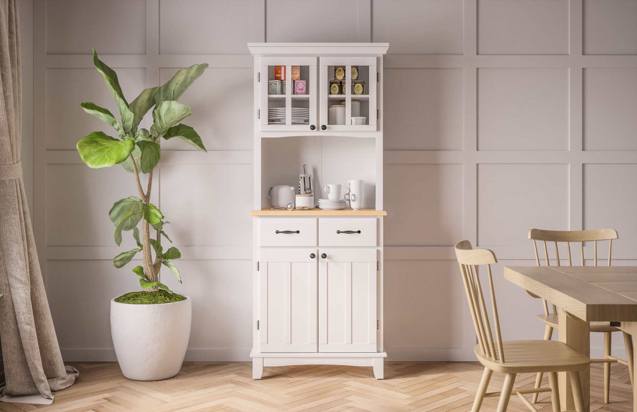 Buffet Of Buffets Buffet with Hutch