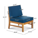 Perla - Armless Chair